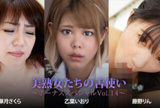 HEY 3896 为美熟女提供的特殊服务～特典第14卷～ – 樱木和树 – 乙羽伊织 – 藤野凛